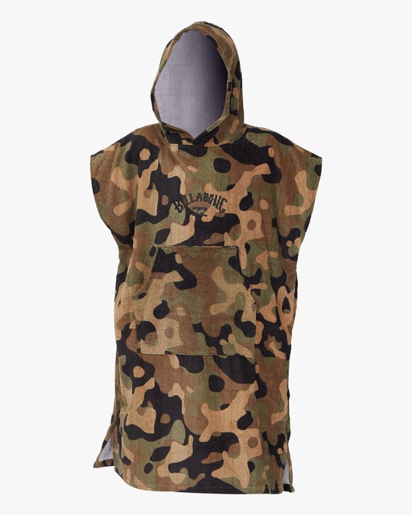Billabong S Kapucí Towel Maskáčové | MEQCJX-683