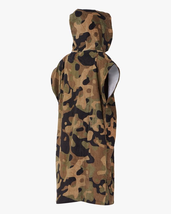 Billabong S Kapucí Towel Maskáčové | MEQCJX-683