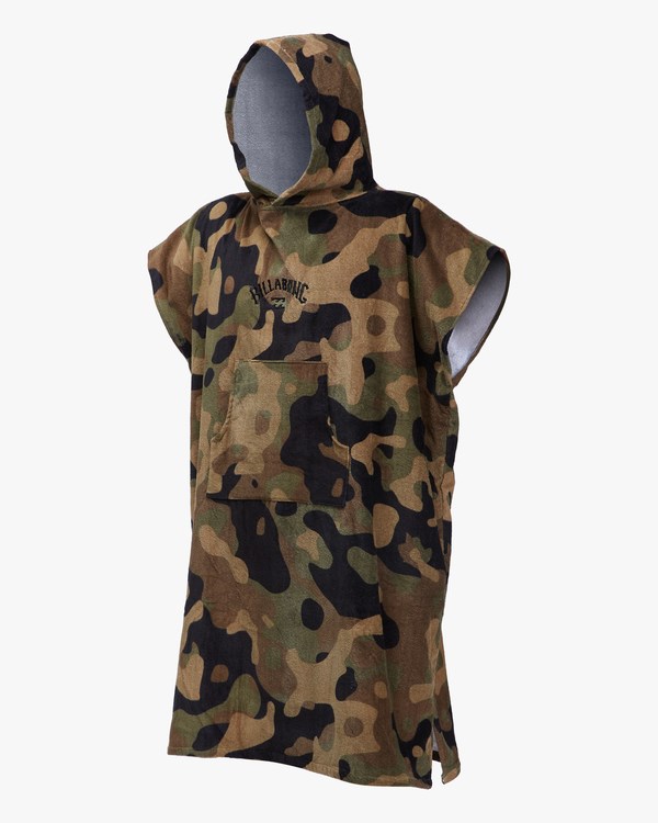 Billabong S Kapucí Towel Maskáčové | NUBQGY-645