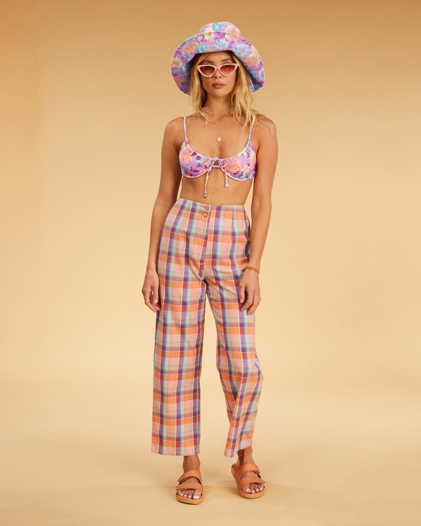 Billabong Salty Blonde Soak It Up Bucket Hat Lovin Lilac | RQDNLU-120