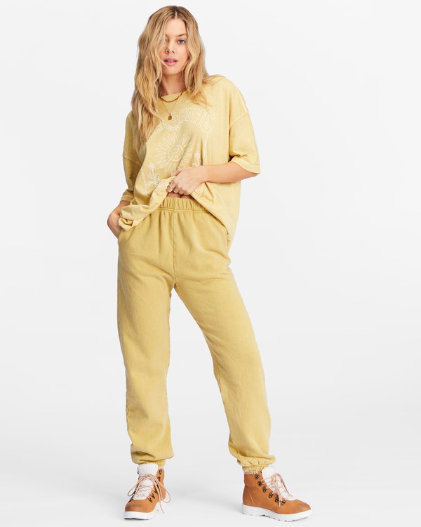 Billabong Saturday Sweatpants Zelene | GHONAT-650