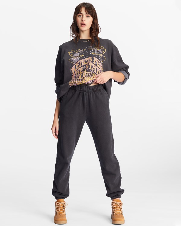 Billabong Saturday Sweatpants Černé | CIERBZ-967