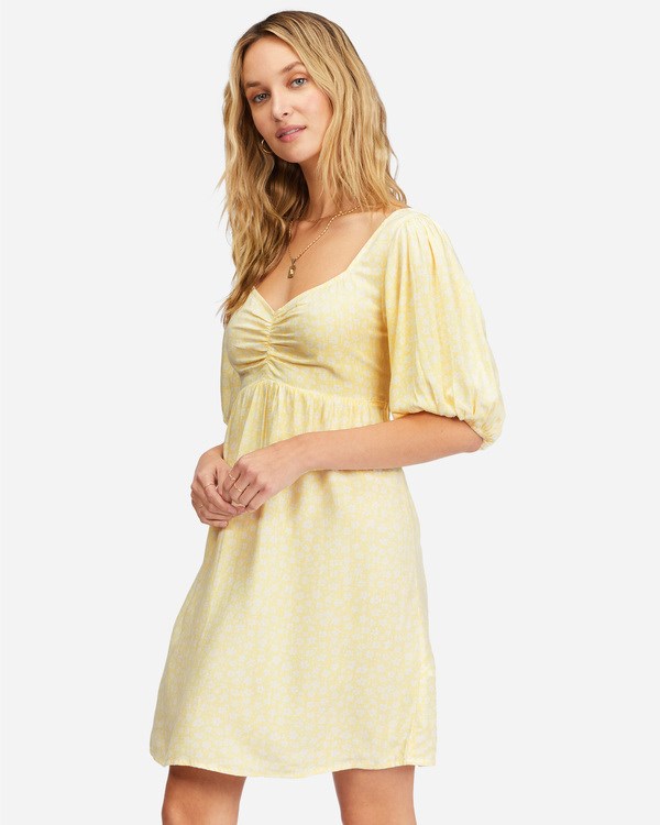 Billabong Sea Side Babydoll Šaty Salt Crystal | MAQPHS-953