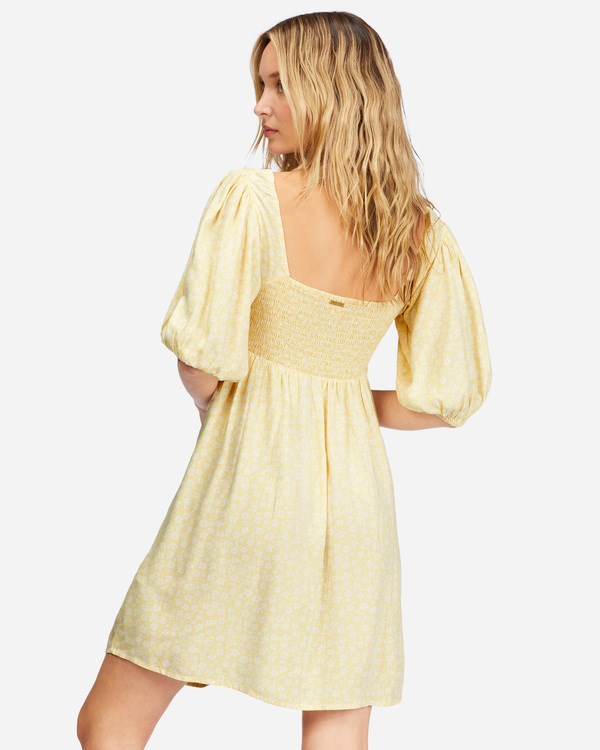 Billabong Sea Side Babydoll Šaty Salt Crystal | MAQPHS-953