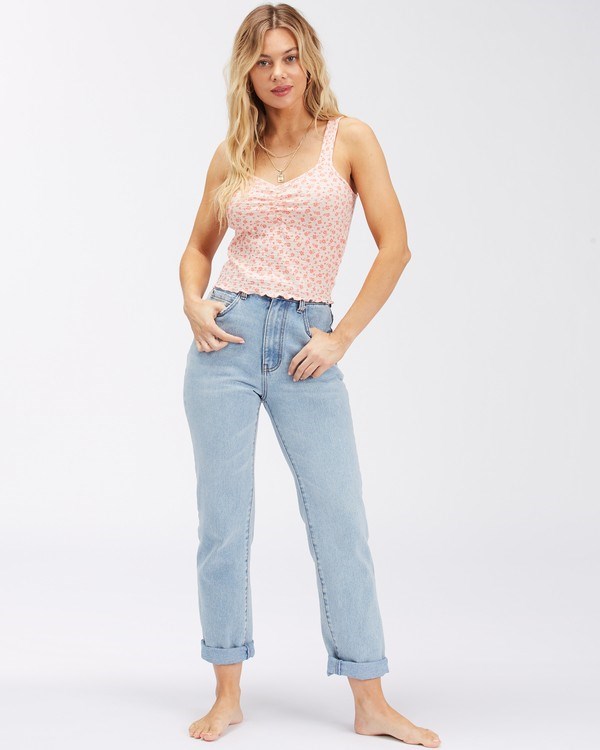 Billabong Searching For Sun Knit Tank Top Melon | ISEDNA-859