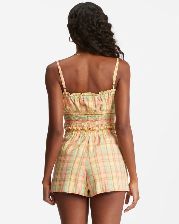 Billabong Set Me Up Crop Top Multi | TPXKFO-213