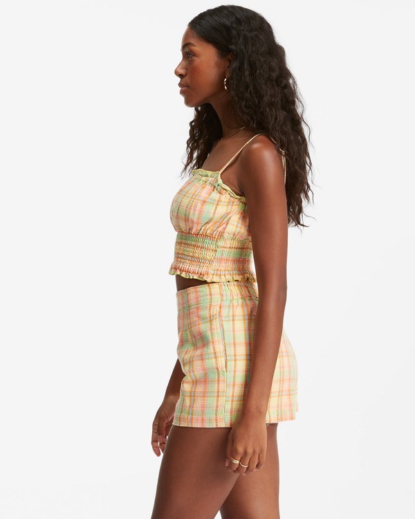 Billabong Set Me Up Crop Top Multi | TPXKFO-213