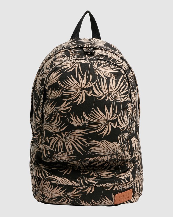 Billabong Shaded Palms Platene Backpack Černé | BZSRGW-875