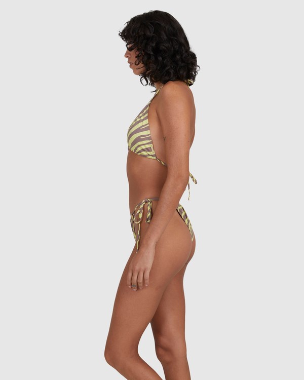 Billabong Shallow Rays Pantofle Vysoké Triangle Bikiny Top Žluté | SCRQVF-925