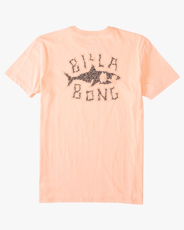 Billabong Sharky Krátké Sleeve T-Shirt Světle Červené | IYOWZN-754