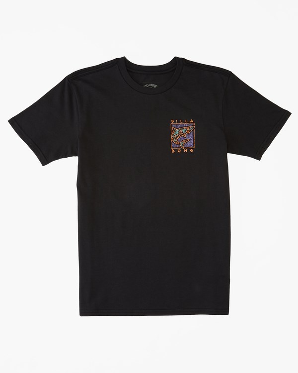 Billabong Sharky Krátké Sleeve T-Shirt Černé | WTUZCB-320