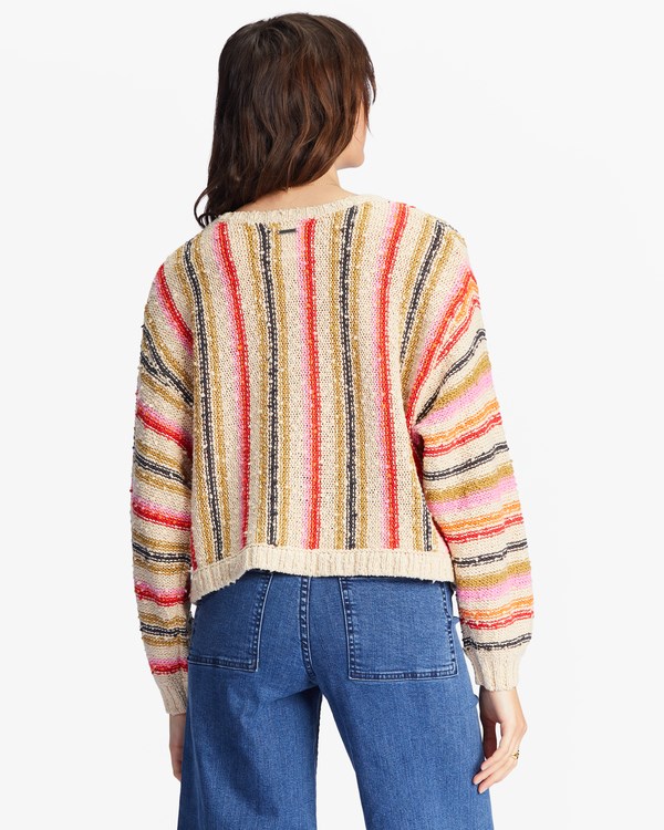 Billabong She's A Trip Crewneck Svetrové Bílé | YBFUOK-518