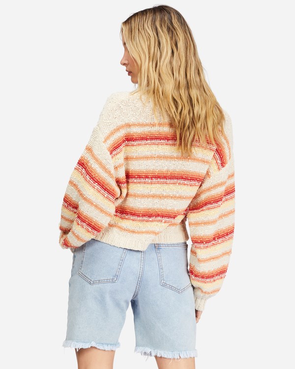 Billabong She's A Trip Crewneck Svetrové Hot Pepper | YJCPVZ-851
