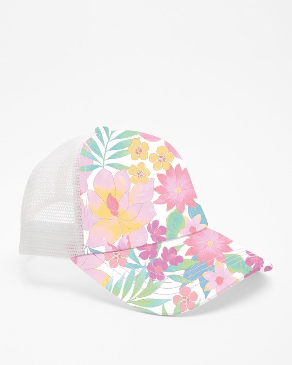 Billabong Shenanigans Trucker Hat Blush Crush | ANQYDE-504