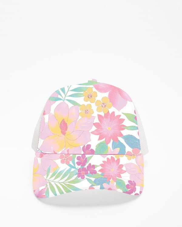 Billabong Shenanigans Trucker Hat Blush Crush | ANQYDE-504