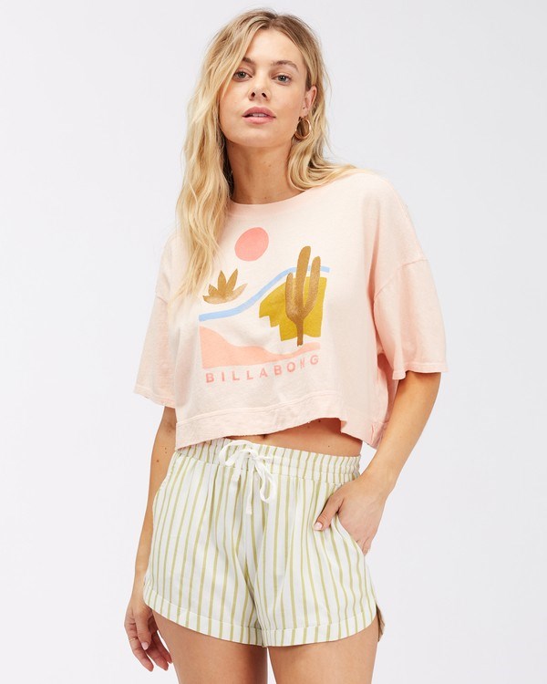 Billabong Silniční Trippin Elastic Pasem Shorts Salt Crystal 1 | LJPTZO-093