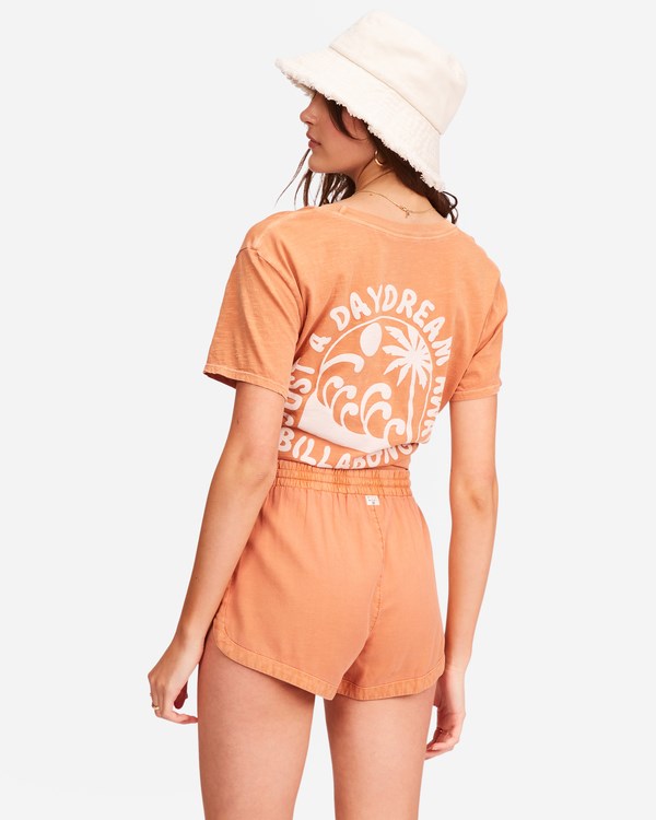 Billabong Silniční Trippin Elastic Pasem Shorts Toffee | PAKGUS-853