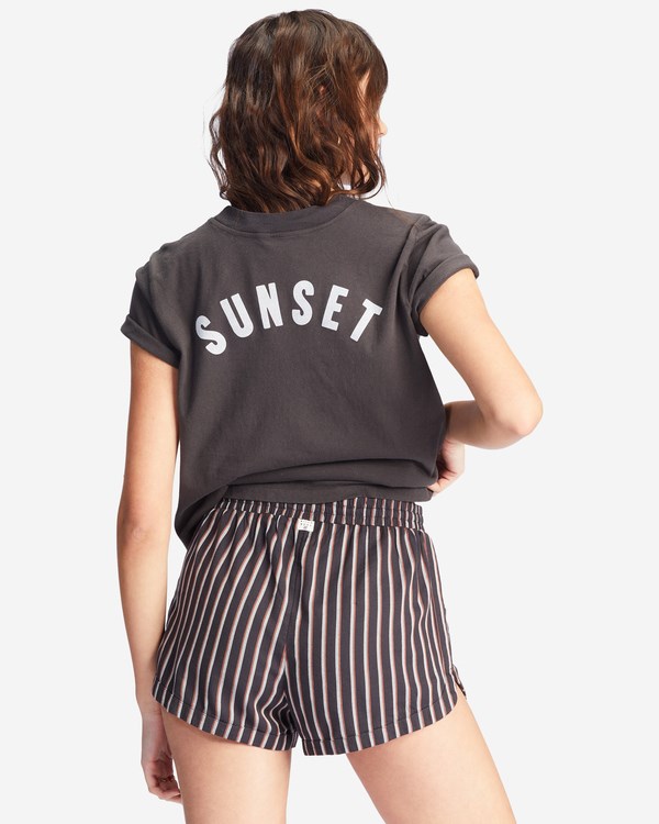 Billabong Silniční Trippin Elastic Pasem Shorts Černé | WLJUAF-019