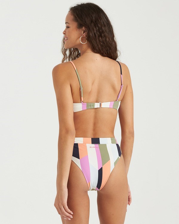 Billabong Slow Roller Rise Bikiny Bottoms Multi | OELHMV-204