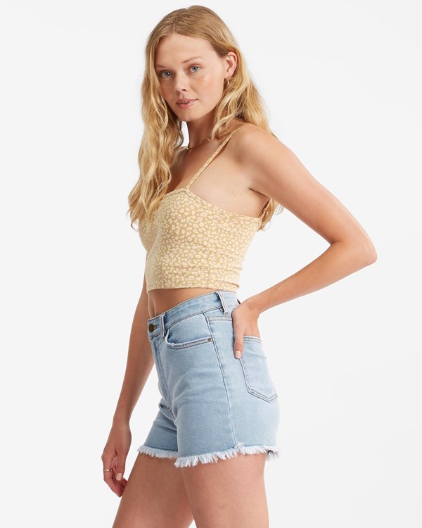 Billabong So Cheeky Denim Shorts Washed Denim | NCWGXQ-492