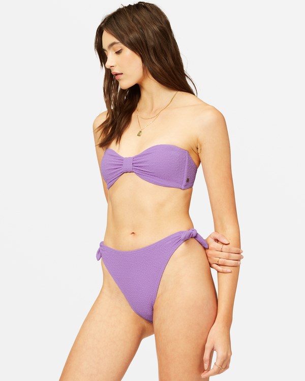 Billabong So Dazed Havana Skimpy Bikiny Bottoms Ultra Violet | FWXDCL-521