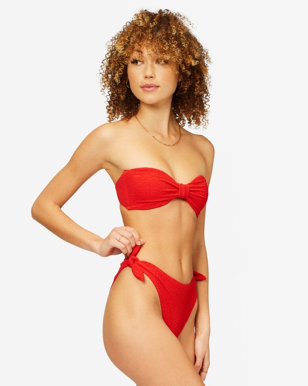 Billabong So Dazed Havana Skimpy Bikiny Bottoms Červené | SYMHGO-857