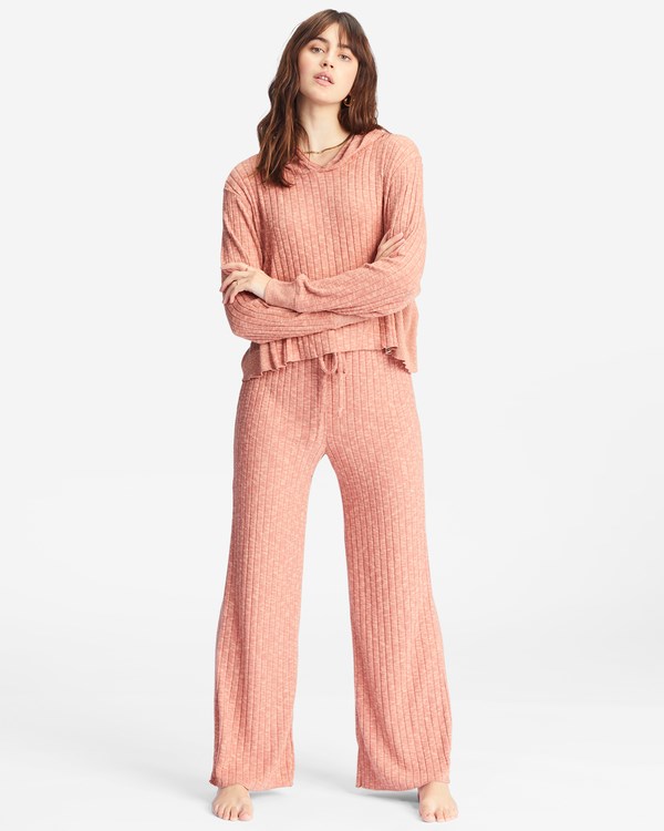 Billabong So Easy Elastic-Pasem Knit Pants Čokolády | CRTZIY-274