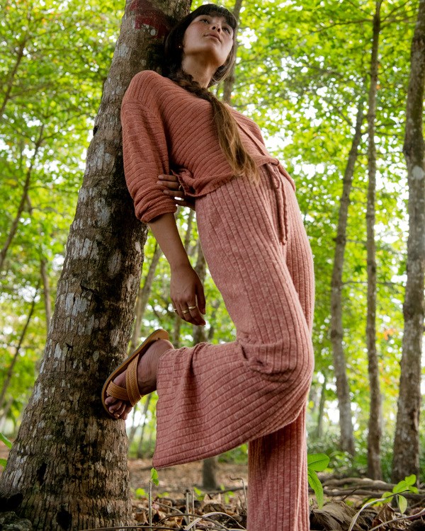 Billabong So Easy Elastic-Pasem Knit Pants Čokolády | CRTZIY-274