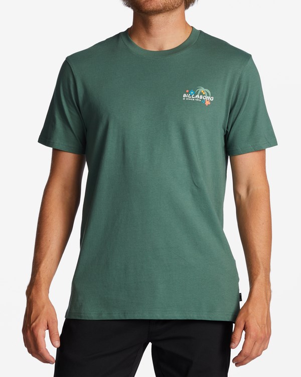 Billabong Social Club Krátké Sleeve T-Shirt Zelene | FLNCZK-958