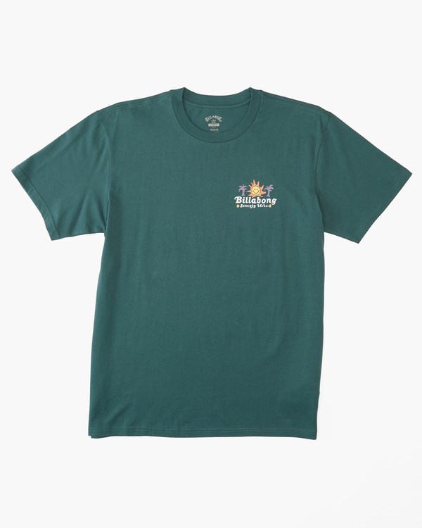 Billabong Social Club Krátké Sleeve T-Shirt Cypress | IWKEAF-483