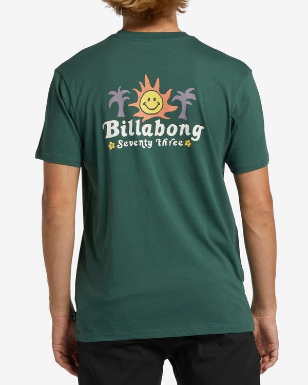 Billabong Social Club Krátké Sleeve T-Shirt Cypress | UISENT-390