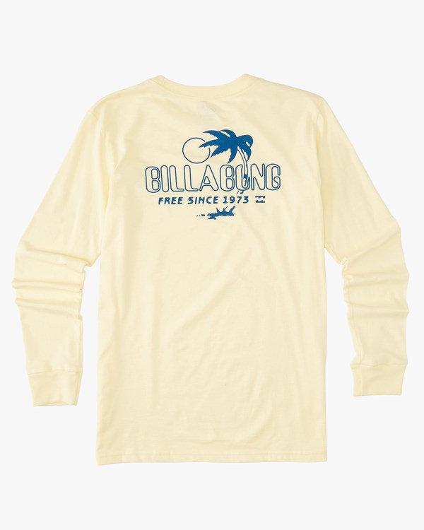 Billabong Social Club Long Sleeve T-Shirt Žluté | KZSJVD-149