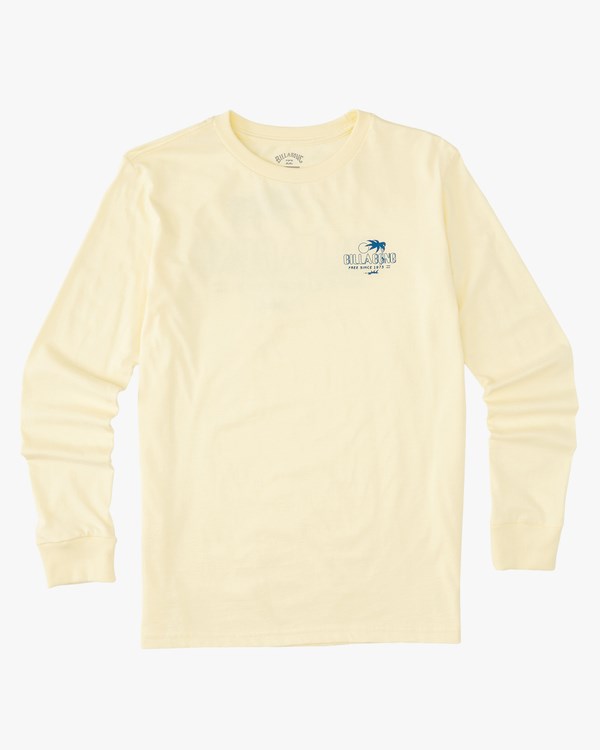 Billabong Social Club Long Sleeve T-Shirt Žluté | KZSJVD-149