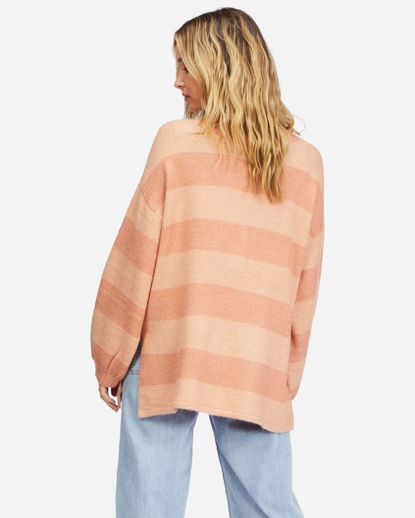 Billabong Sol Chasing Tunic Svetrové Ginger | MOUNWZ-651
