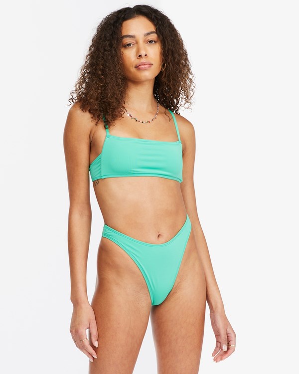 Billabong Sol Searcher Havana Skimpy Bikiny Bottoms Zelene | FUOWTD-689