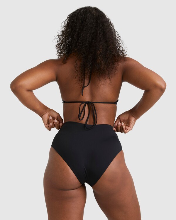 Billabong Sol Searcher Hi Retro Bikiny Bottoms Černé | ULYIEK-501