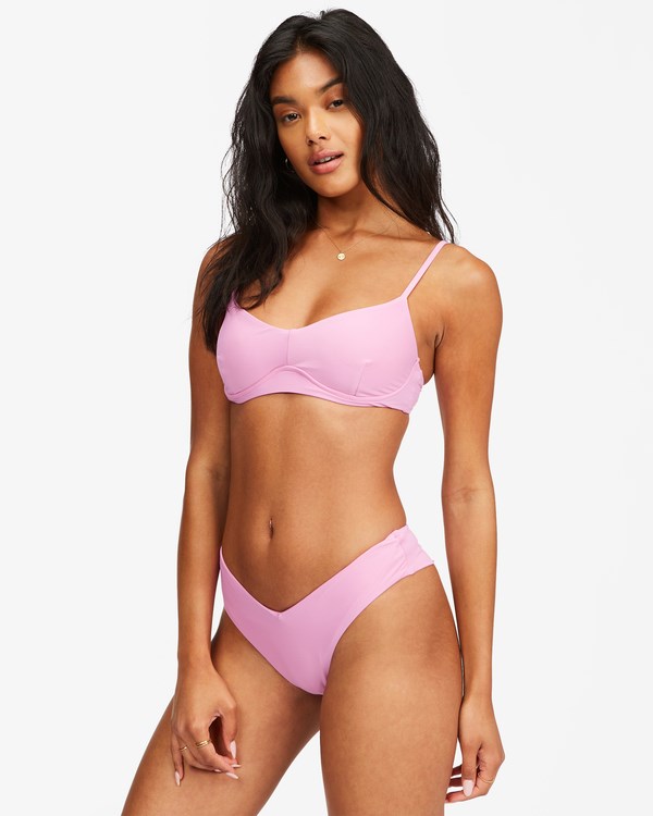 Billabong Sol Searcher Kenzley Underwire Bikiny Top Růžové | QLTYMP-251