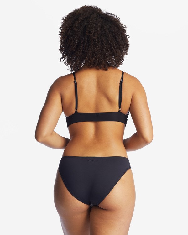 Billabong Sol Searcher Lowrider Bikiny Bottoms Černé | IPNWSU-654