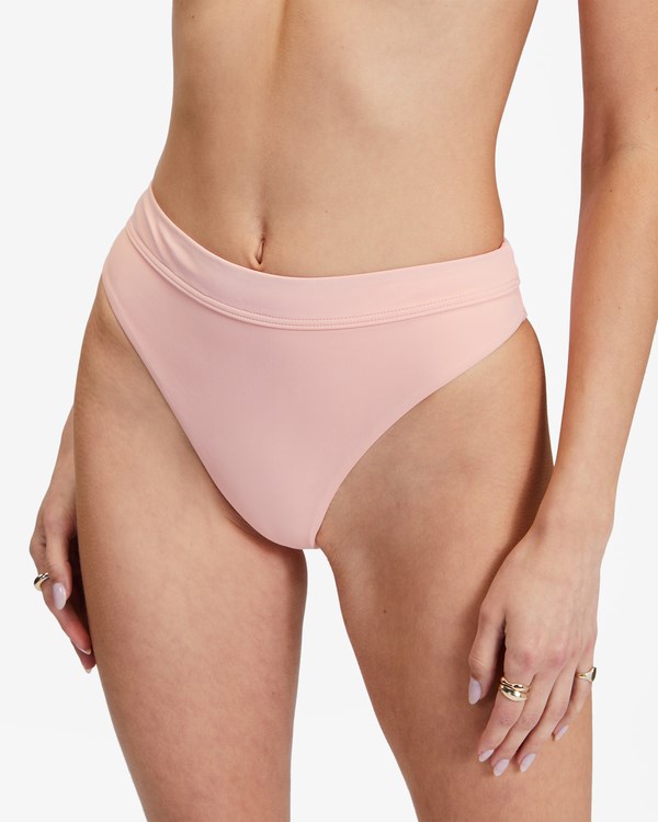 Billabong Sol Searcher Maui Rider Bikiny Bottoms Peachy Daze | QTJSZG-901