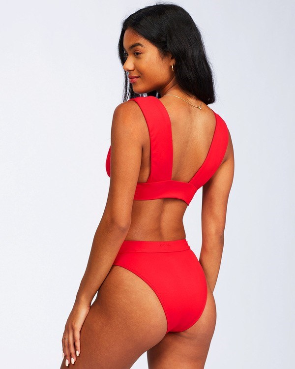 Billabong Sol Searcher Maui Rider Bikiny Bottoms Ruby | XILRTC-658