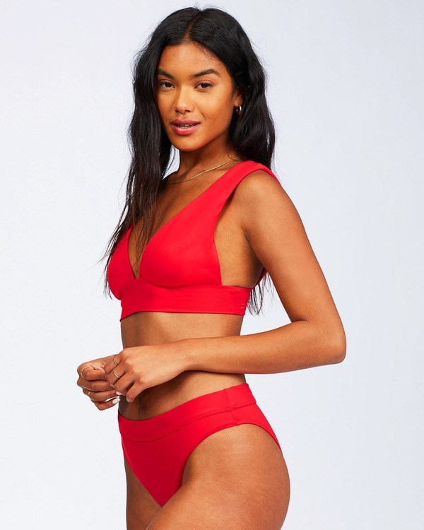 Billabong Sol Searcher Maui Rider Bikiny Bottoms Ruby | XILRTC-658