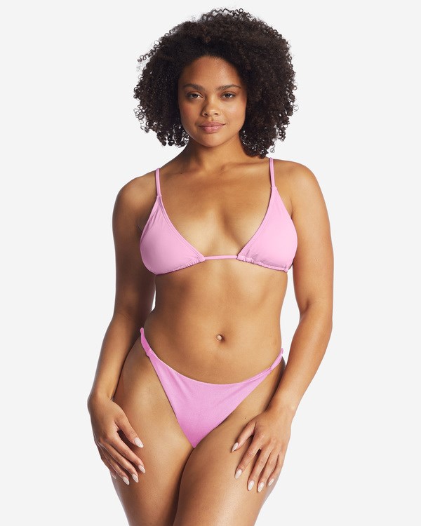 Billabong Sol Searcher Maya Bikiny Bottoms Růžové | IYFSKX-270