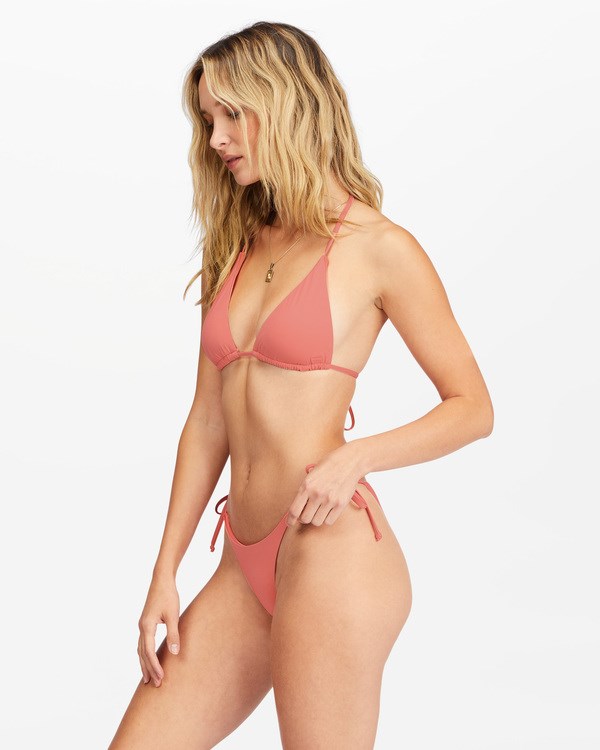 Billabong Sol Searcher Multi-Way Triangle Bikiny Top Lifes A Peach | DQVNLK-438