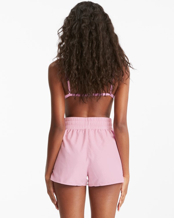 Billabong Sol Searcher New Volley Swim Shorts Blush Crush | YFKLEU-170