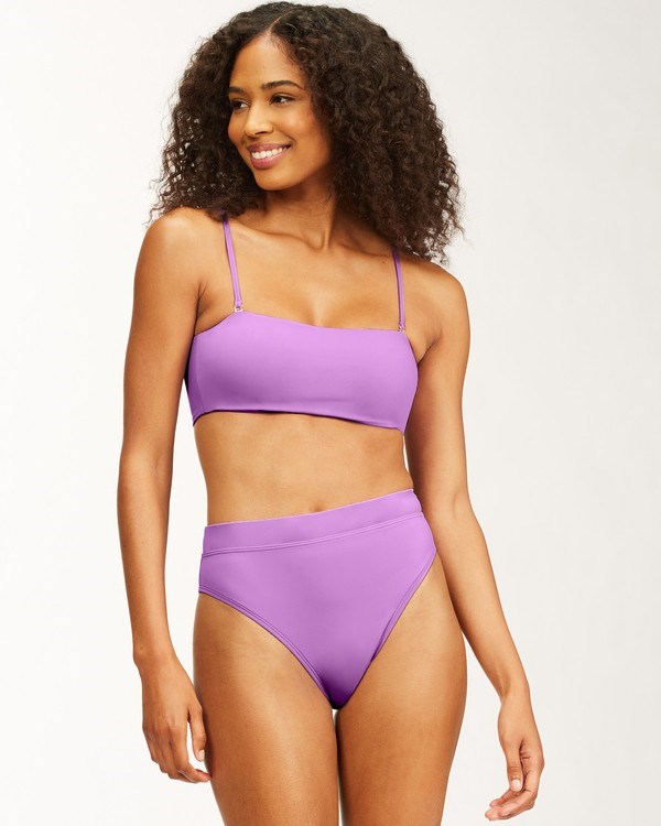 Billabong Sol Searcher Rise Bikiny Bottoms Ultra Violet | BUNRJL-237