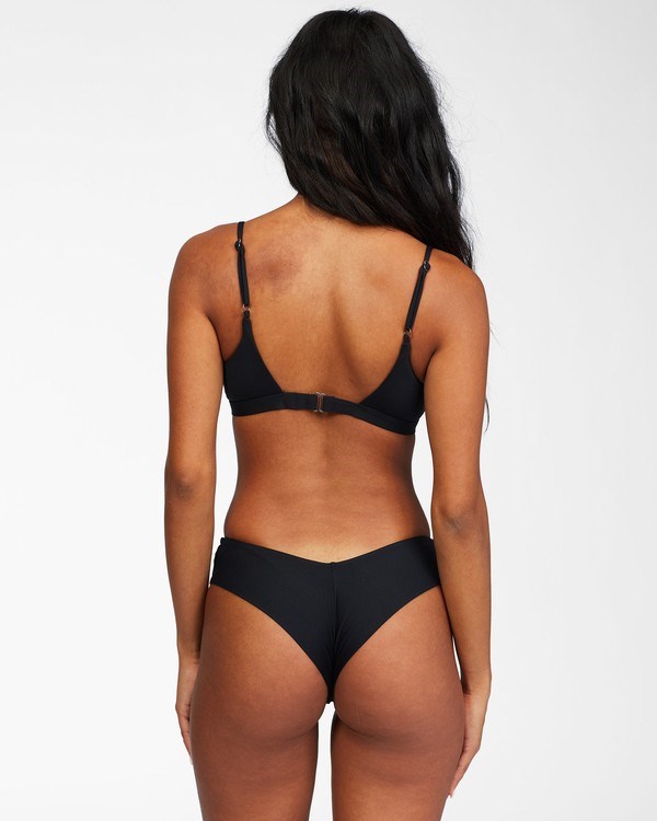 Billabong Sol Searcher Twist Bikiny Top Černé | GYPBOM-460