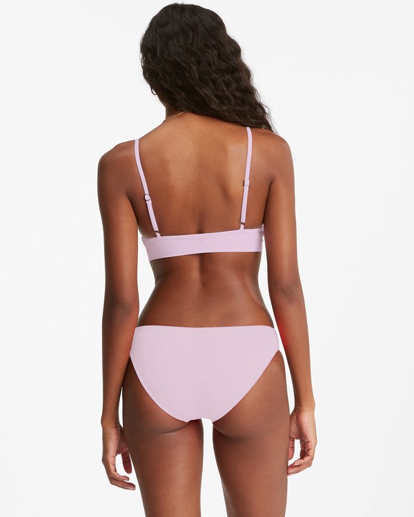 Billabong Sol Searcher V-Neck Cami Bikiny Top Blush Crush | BXLQNV-467