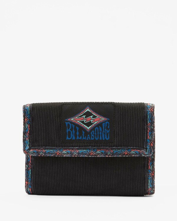Billabong Sons Of Fun Tri-Fold Wallet Černé | RMHBYU-254