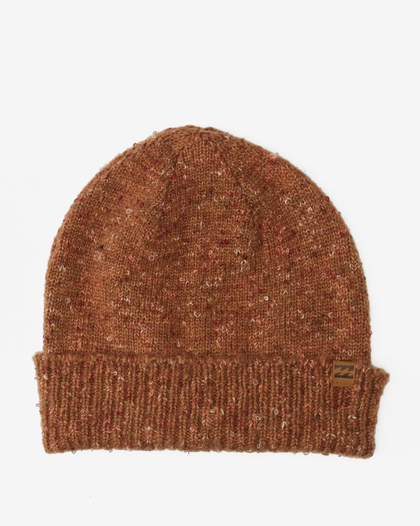 Billabong Spaced Out Beanie Čokolády | SYOFGZ-651