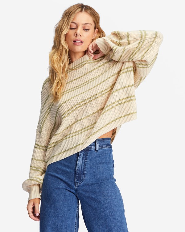 Billabong Spaced Out Pullover Svetrové Avocado | MZDGHW-921